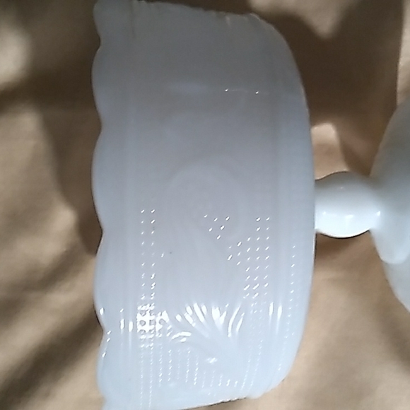 E O BRODY CO  GLASS VASE/CATCHALL CANDY-NUT DISH - Picture 11 of 13